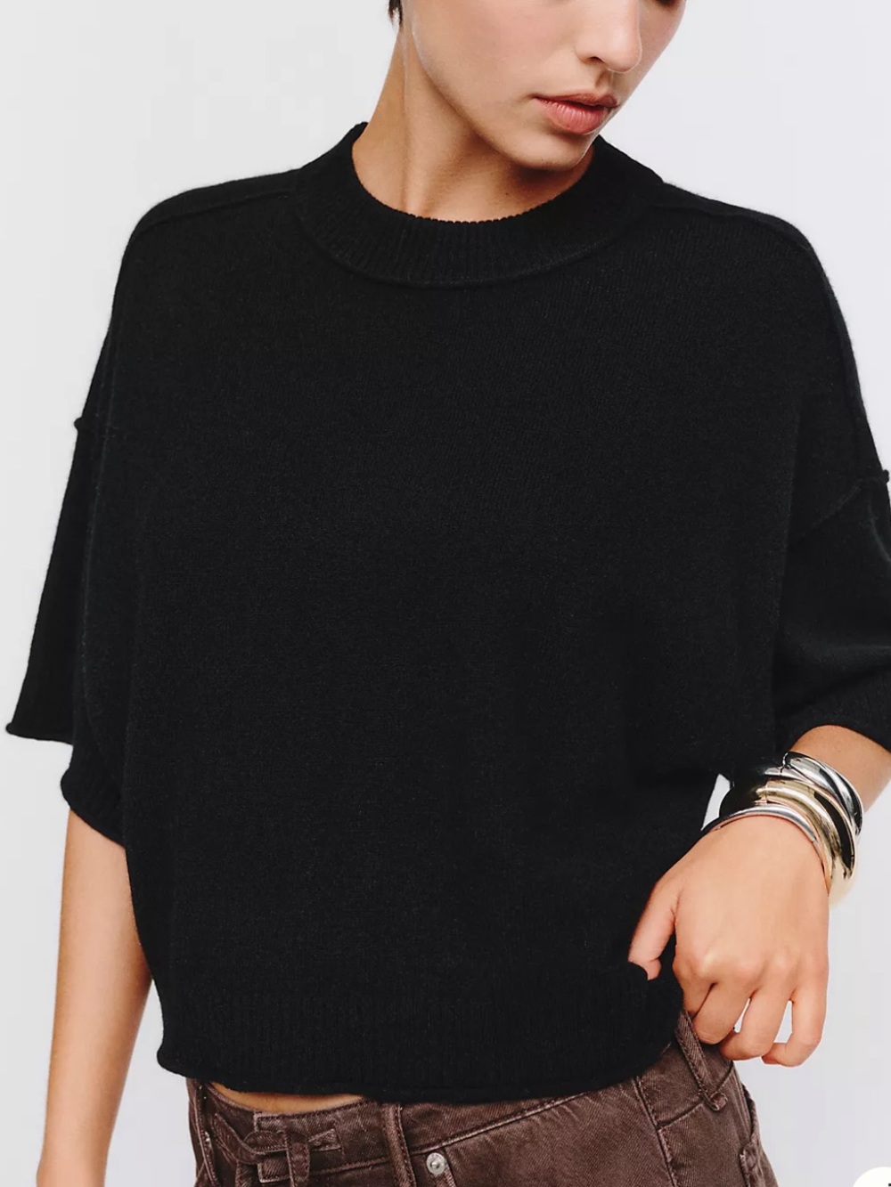 By Anthropologie Goldie 100% Cashmere Sweater